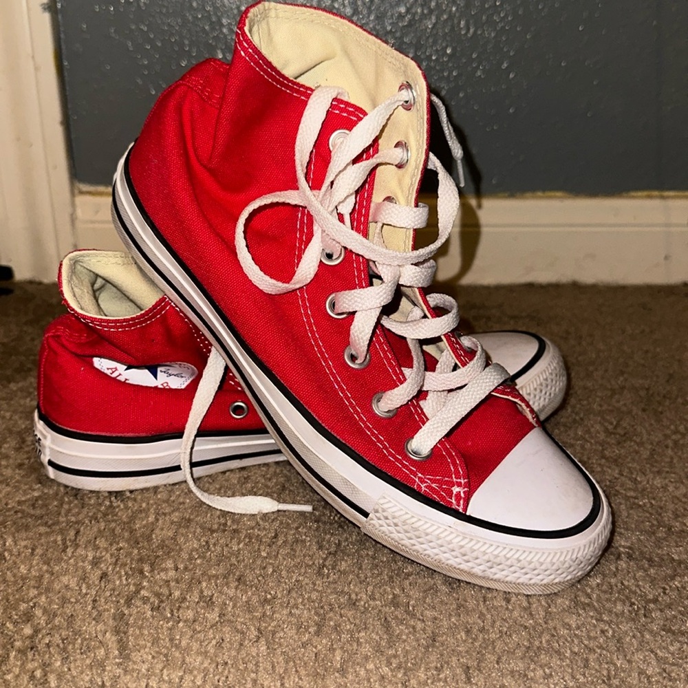Chuck Taylors barely worn!
